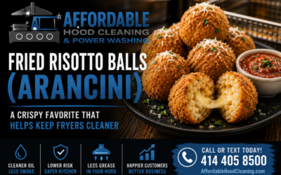 Fried Risotto Balls (Arancini): A Crispy Favorite That Can Help Keep Fryers Cleaner